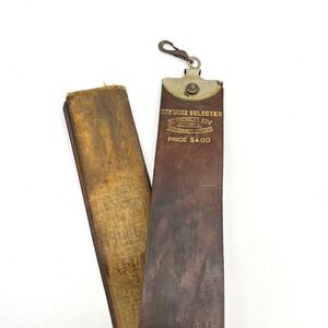 Vintage W J Donovan Co Genuine Selected Horsehide Leather Strop